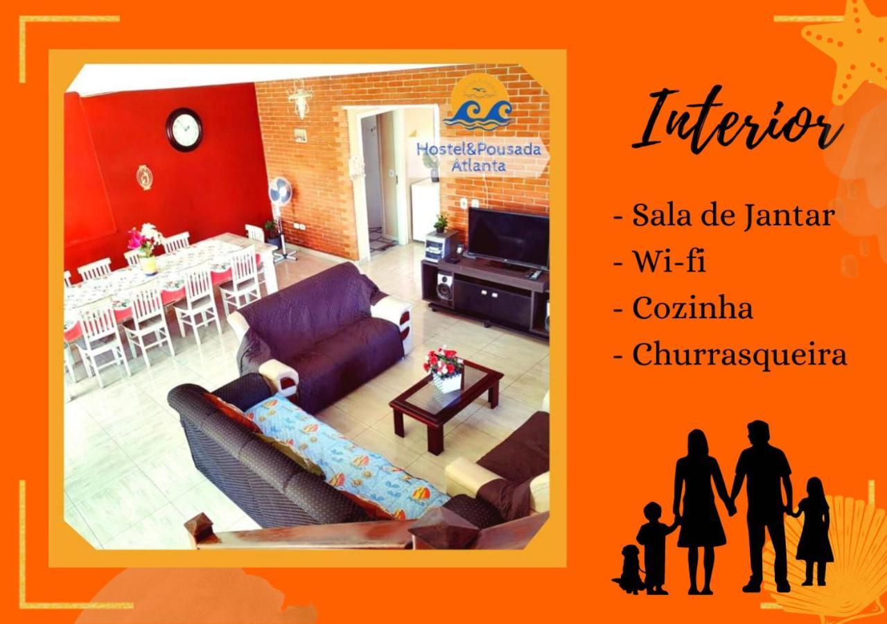 Hostel & Pousada Atlanta Peruíbe Εξωτερικό φωτογραφία